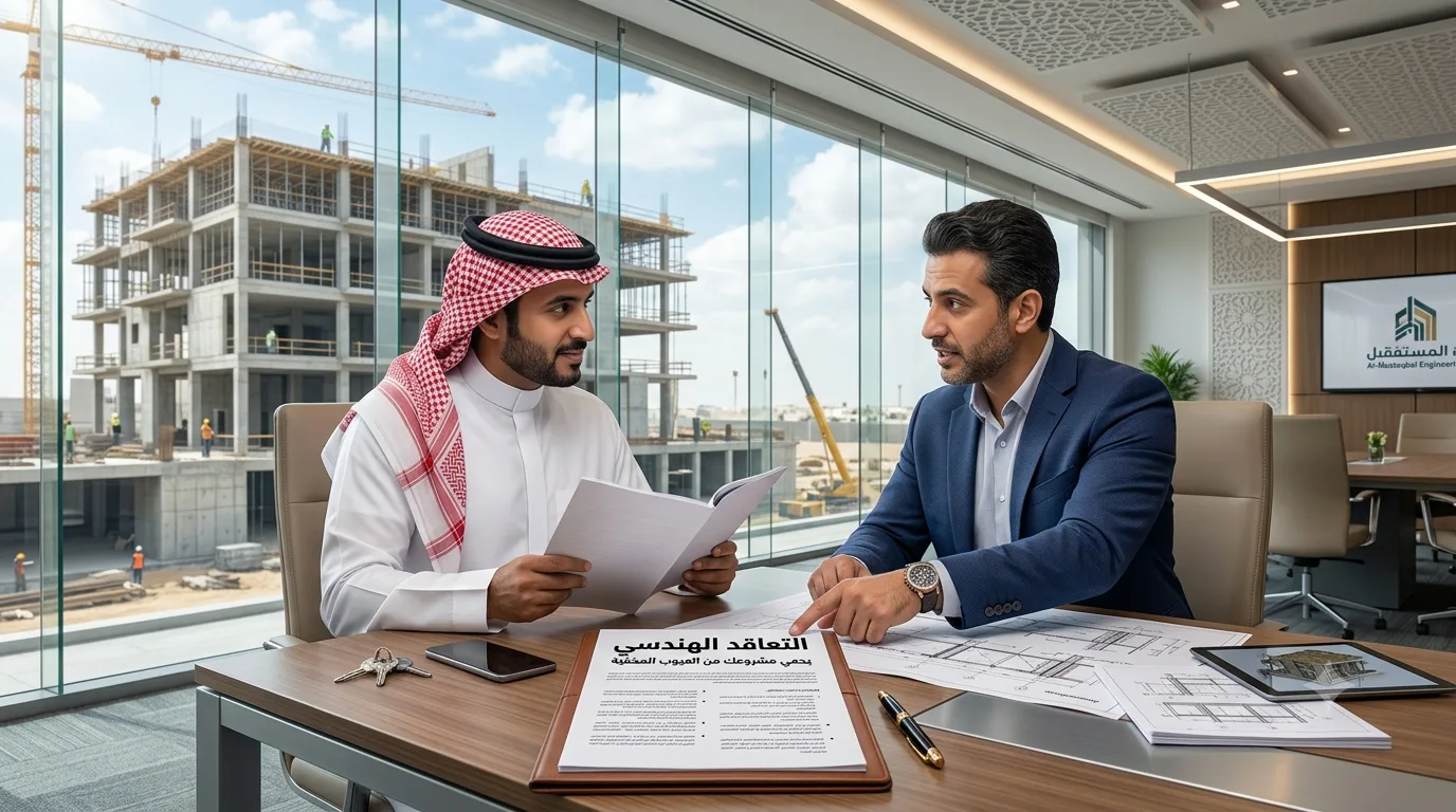 التعاقد الهندسي يحمي مشروعك من العيوب المخفية