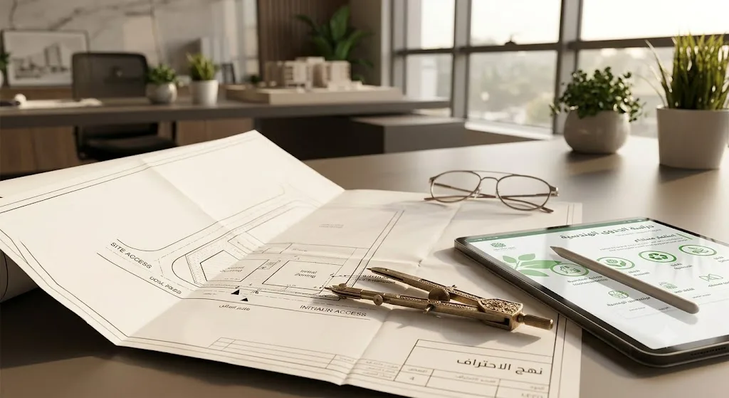 أهمية دراسة الجدوى الهندسية قبل البدء في البناء في مكتب نهج الاحتراف: خارطة الطريق نحو استثمار عقاري آمن ومستدام